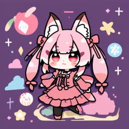 kemomimi chan, chibi