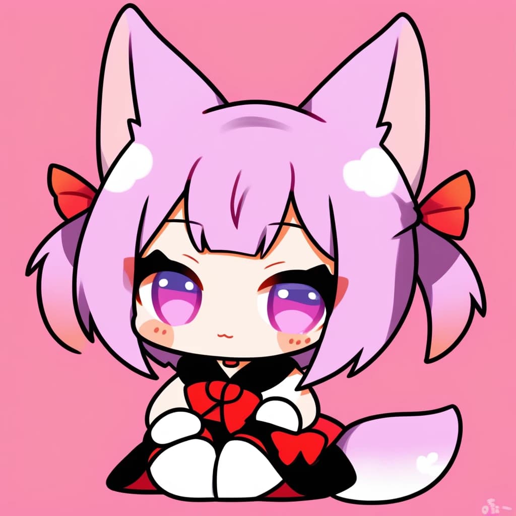 kemomimi chan, chibi